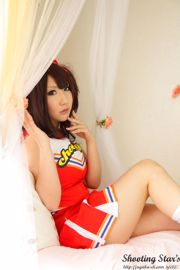 Ayaka (サ ク Saku Ayaka) [Honoo no Rocket] Serveuse + Cheerleader [Sakuyabime]