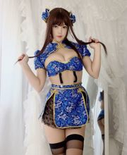 [Foto cosplay] La simpatica signorina Sister-Bai Ye-- Kung Fu Cheongsam