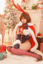 [Net Red COSER Photo] Blogger anime Rainight -Kelinci Natal