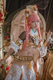 [Cosplay Photo] Popular Coser Nizo Nisa - Tamamo former Myth Dress