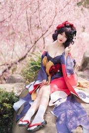 [COS phúc lợi] Blogger anime Ogura Chiyo w - Katsushika Hokusai