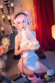 [Cosplay Photo] Anime blogueur Shui Miao aqua - Soniko Cheongsam