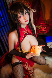 [Internet-beroemdheid COSER-foto] Hoogwaardige coser Nian Nian_D - Dafeng cheongsam