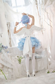 [Net Rode COSER Foto] Huaqi Hana - Rem Angel