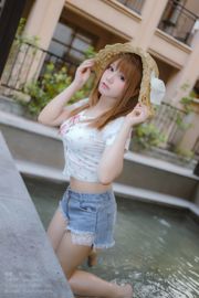 [Foto di Net Red COSER] Cute Girl Nyako Meow - Hot Spring Travel