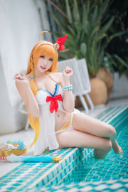 [Foto de Net Red COSER] Coser Guashi Sauce Welfare - Princess Link Summer Royal Three