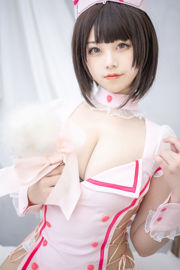 [Welfare COS] Cute Miss Sister Honey Cat Qiu - Little Nurse