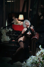 [Net Rode COSER Foto] Banbanzi - 2B Smokey Cheongsam