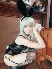 [COS Welfare] Weibo Girl Paper Cream Moon Shimo - Lapin Noir