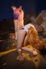 [COS Welfare] Cosplay Hina Jiao - Danseuse arabe Tamamo Mae