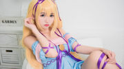 COSER Fei Er „Sexy Sling Nightdress” [COSPLAY Beauty]