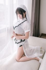 COSER leva embora Mo Ziaa "Pure White Nun" [COSPLAY Beauty]