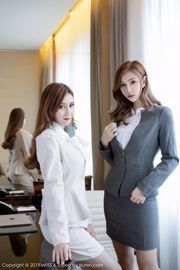 Lavinia Flesh & Ceci "Secretary's Wonderful Temptation" [爱 蜜 社 IMiss] Vol.391